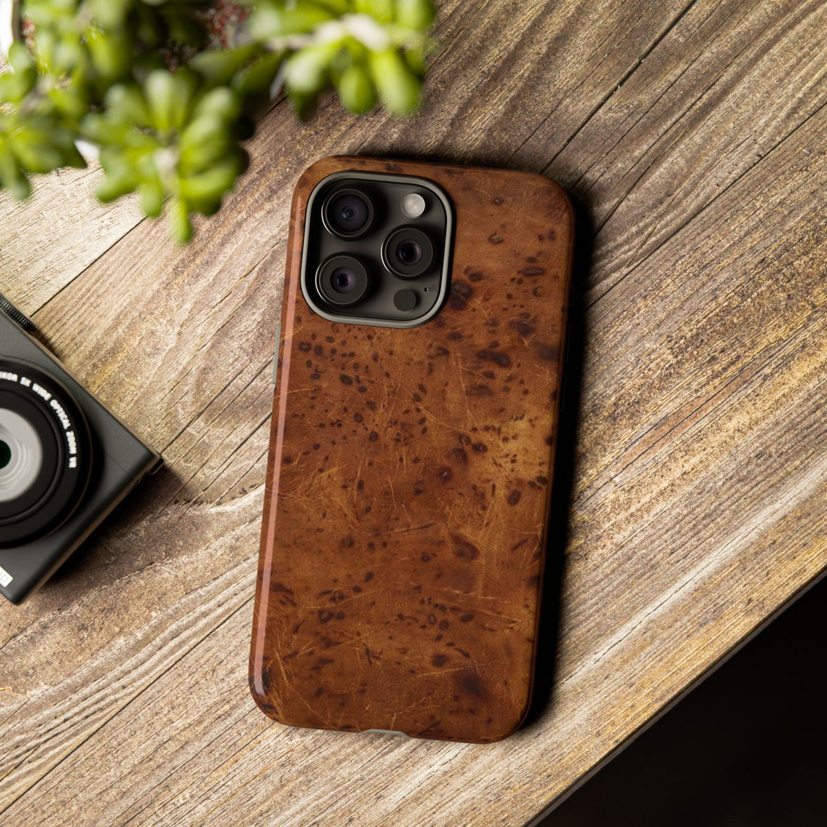 leather texture Tough Cases