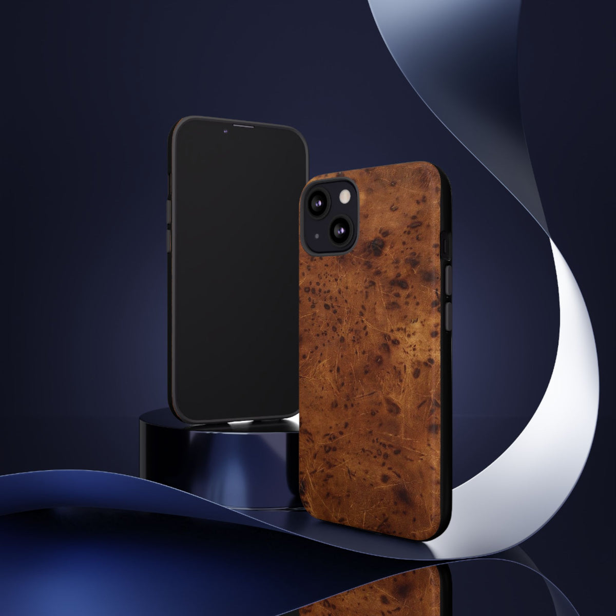 leather texture Tough Cases