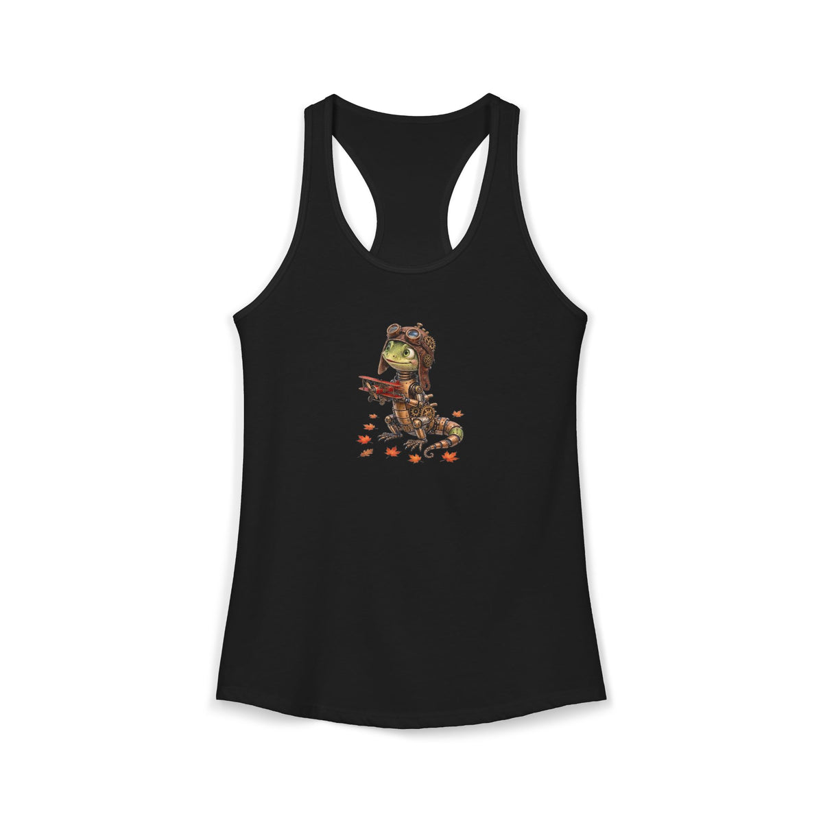 My Little Brother is a LIzard    Women's Ideal Racerback Tank