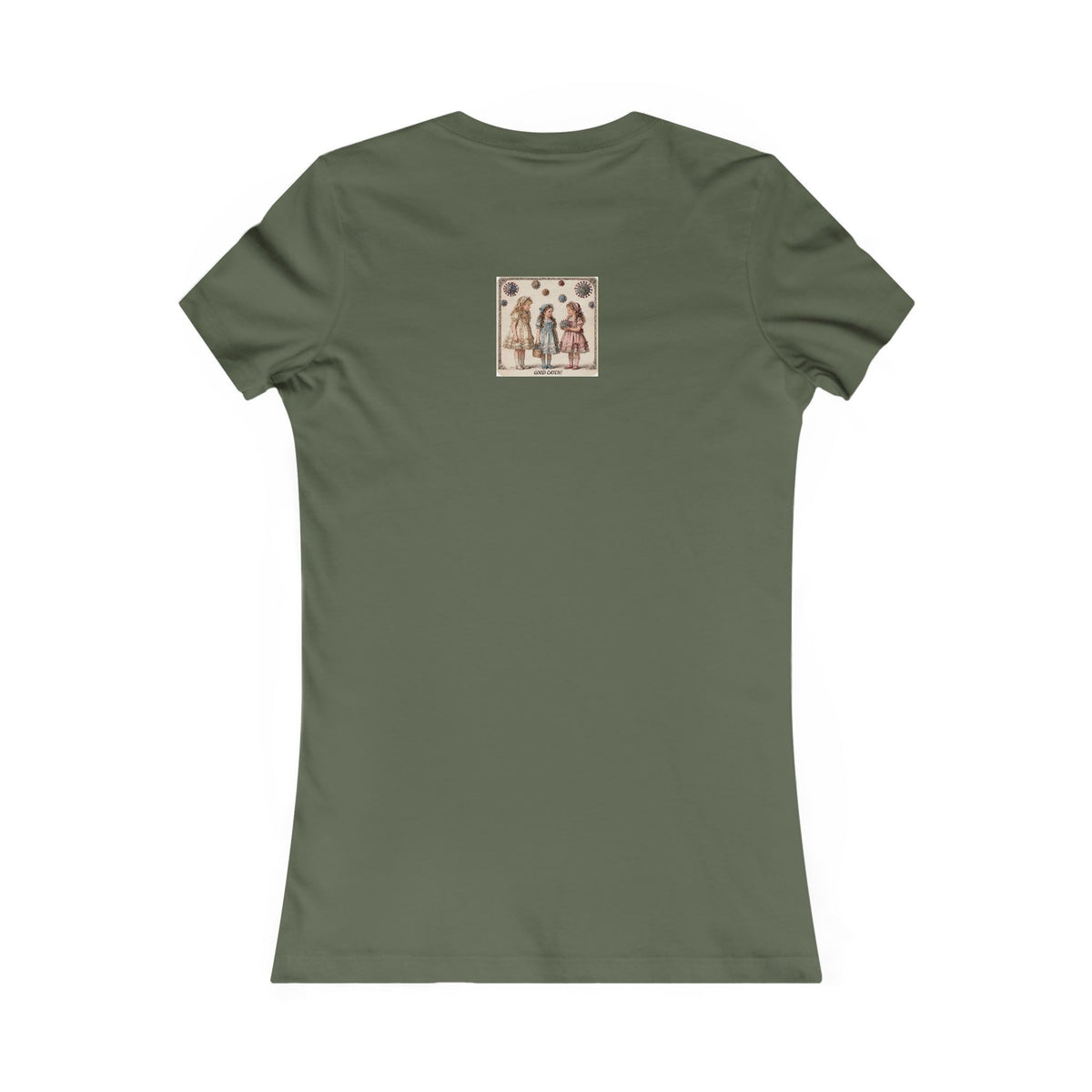 Viral Innocence  Vintage Girls Illustration Tee | Retro Floral Kids Artwork