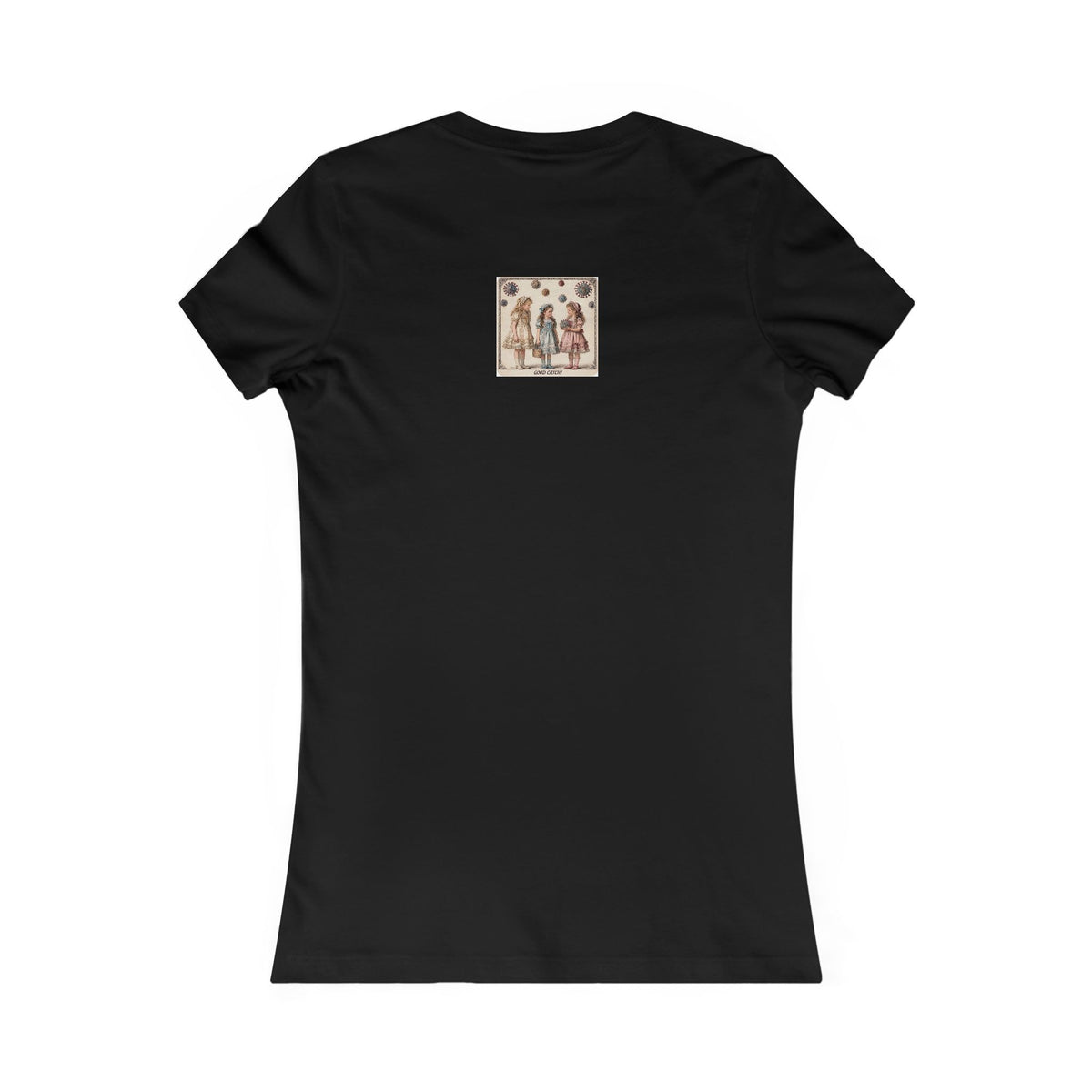 Viral Innocence  Vintage Girls Illustration Tee | Retro Floral Kids Artwork