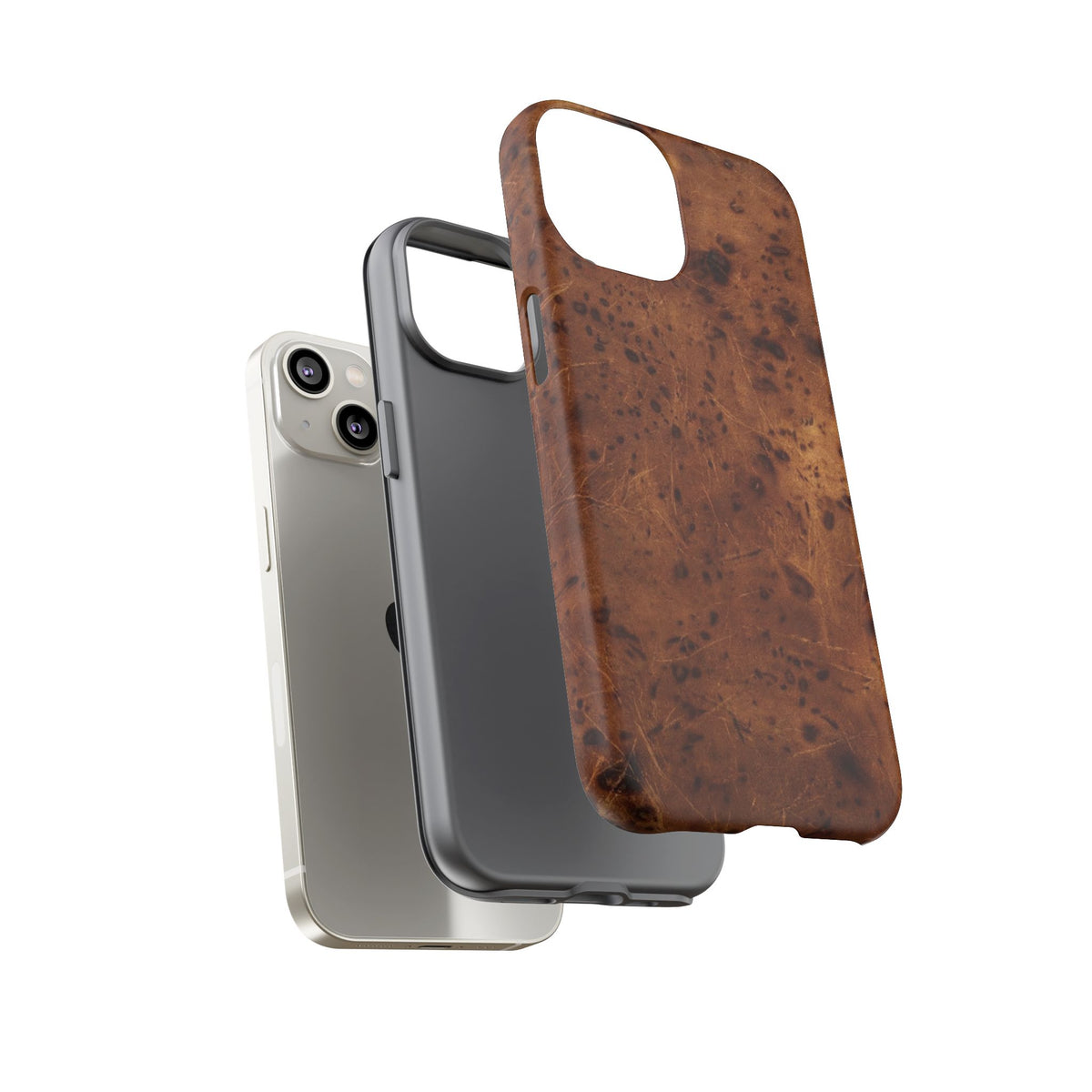 leather texture Tough Cases