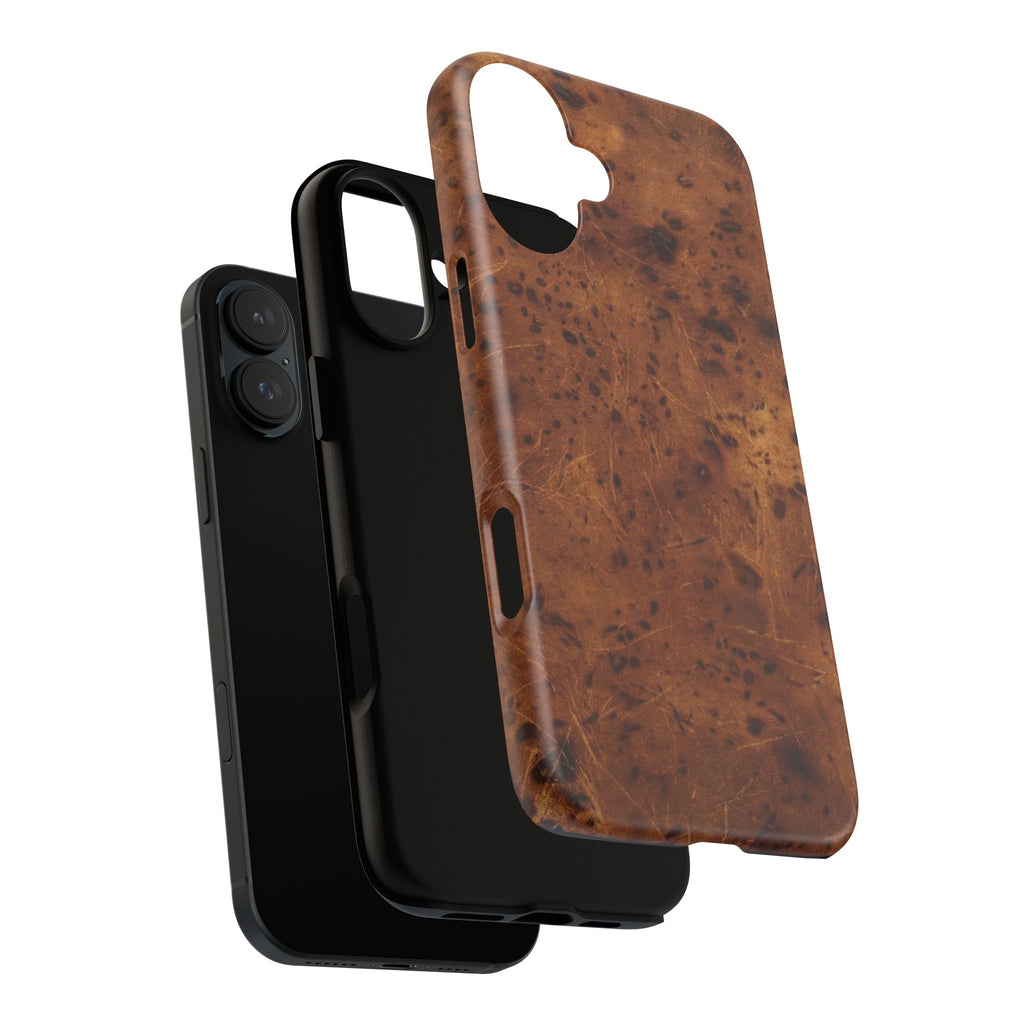 leather texture Tough Cases