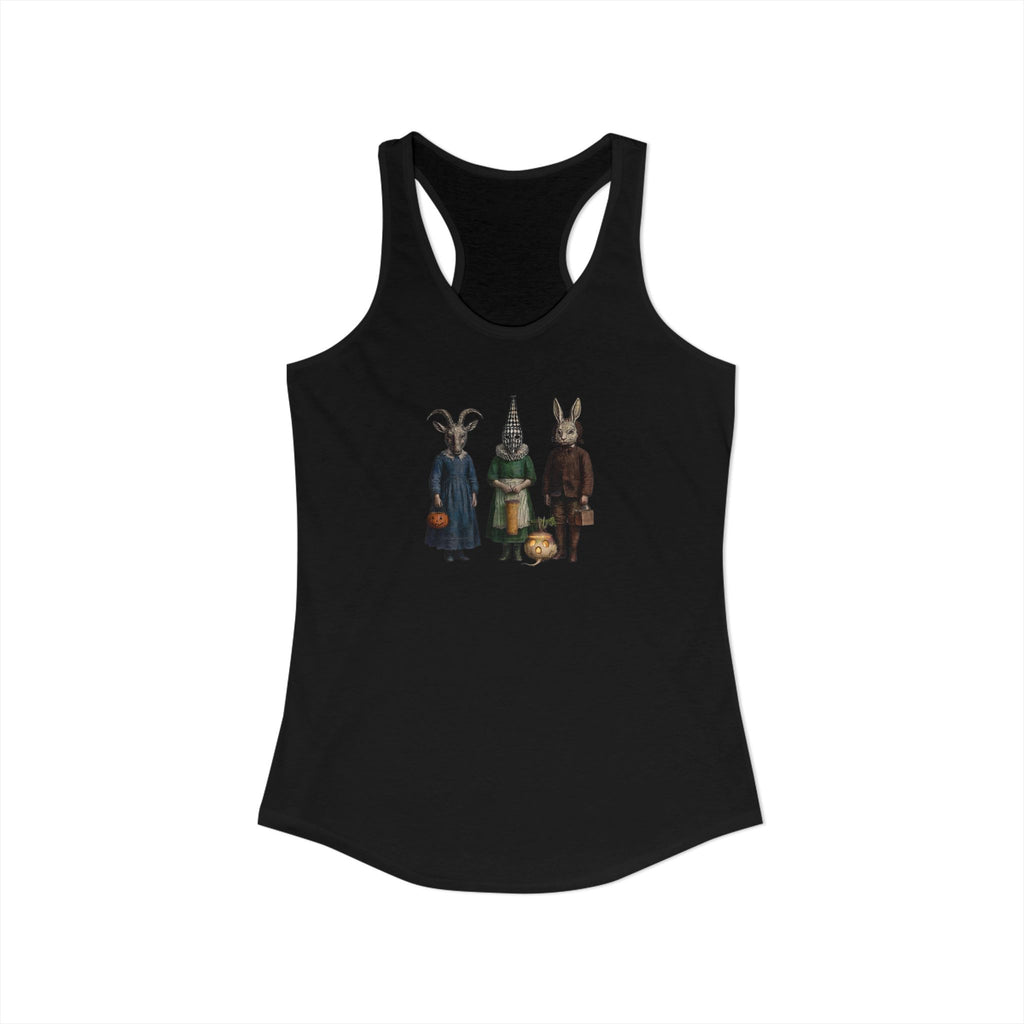 Victorian Halloween Masquerade - Women's Ideal Racerback Tank