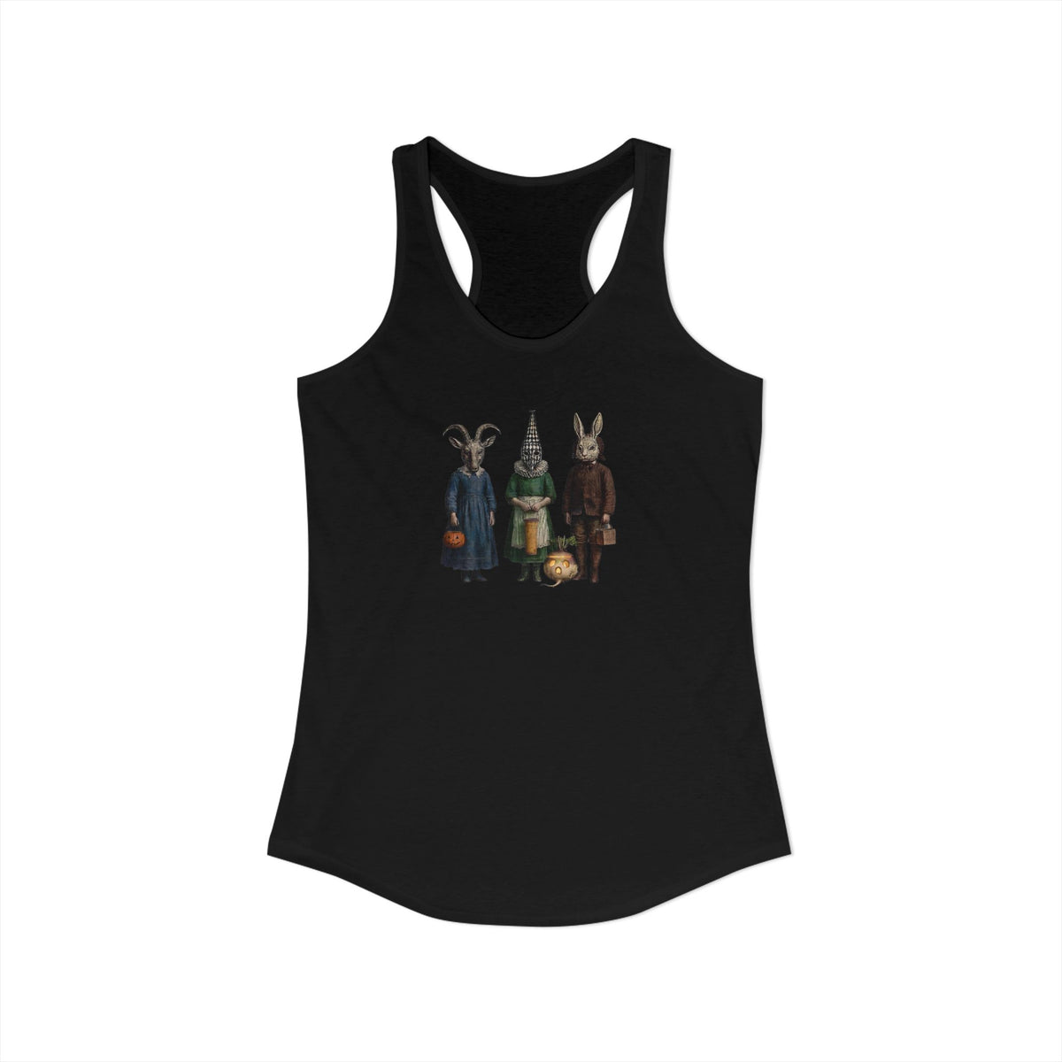 Victorian Halloween Masquerade - Women's Ideal Racerback Tank
