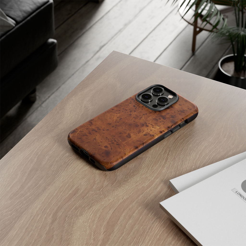 leather texture Tough Cases