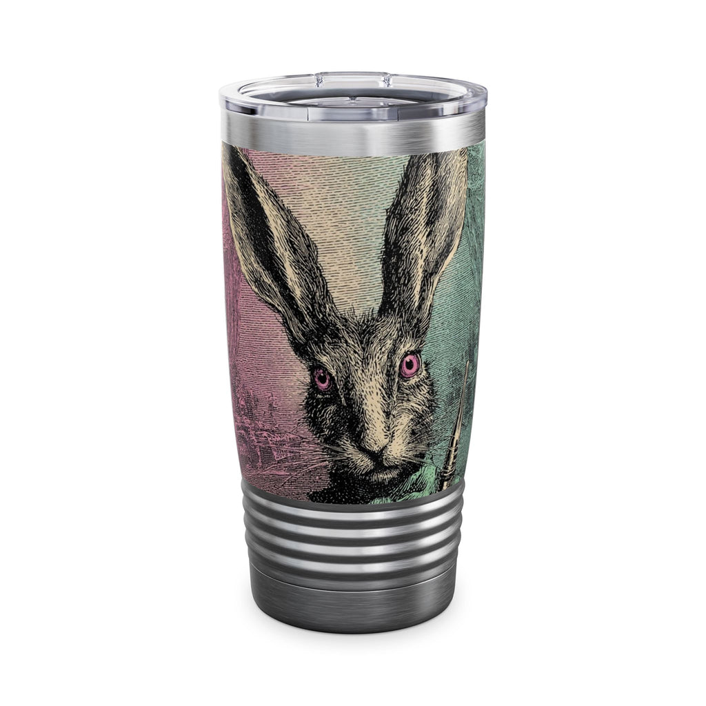 ASK THE RABBIT Tumbler | 20oz Stainless Travel Cup