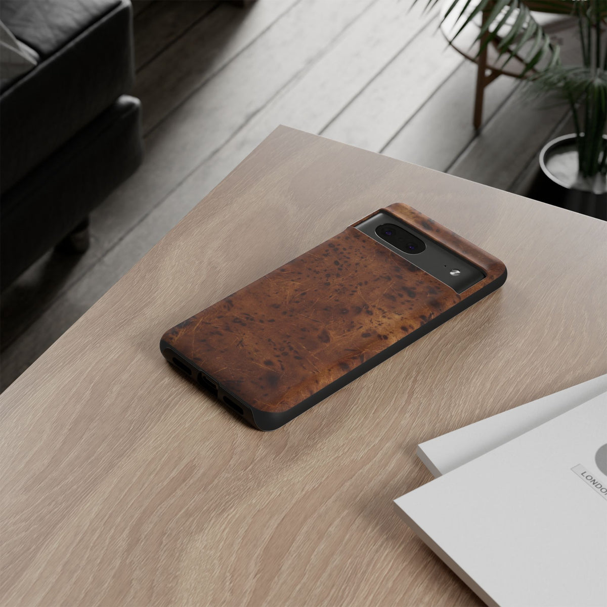 leather texture Tough Cases
