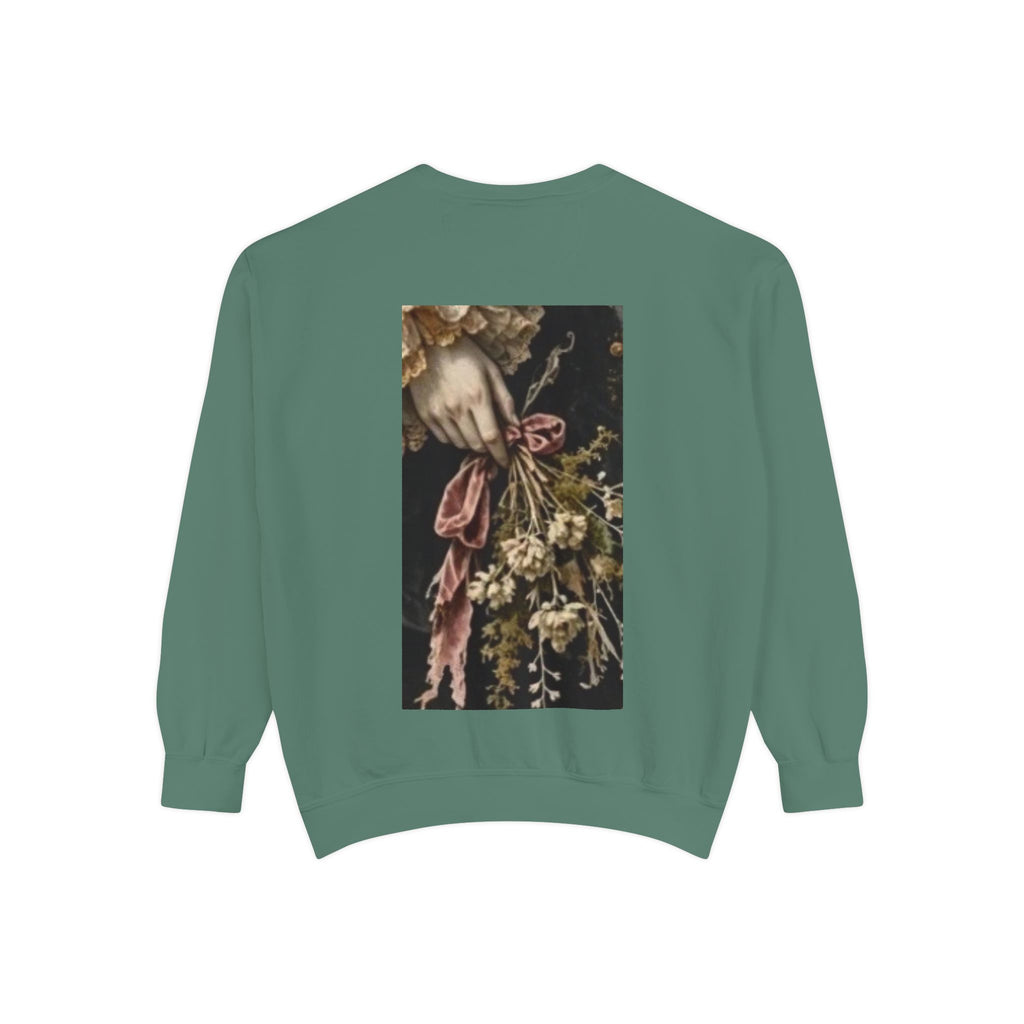I Gave You Flowers Vintage Botanical Still Life Sweatshirt