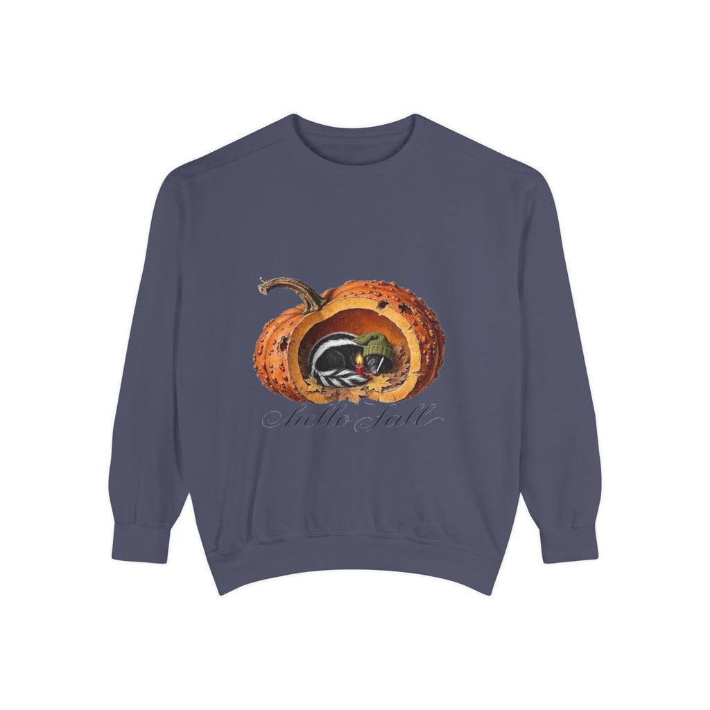 Skunkin Punkin Sweatshirt — Hello Fall Graphic Sweatshirt