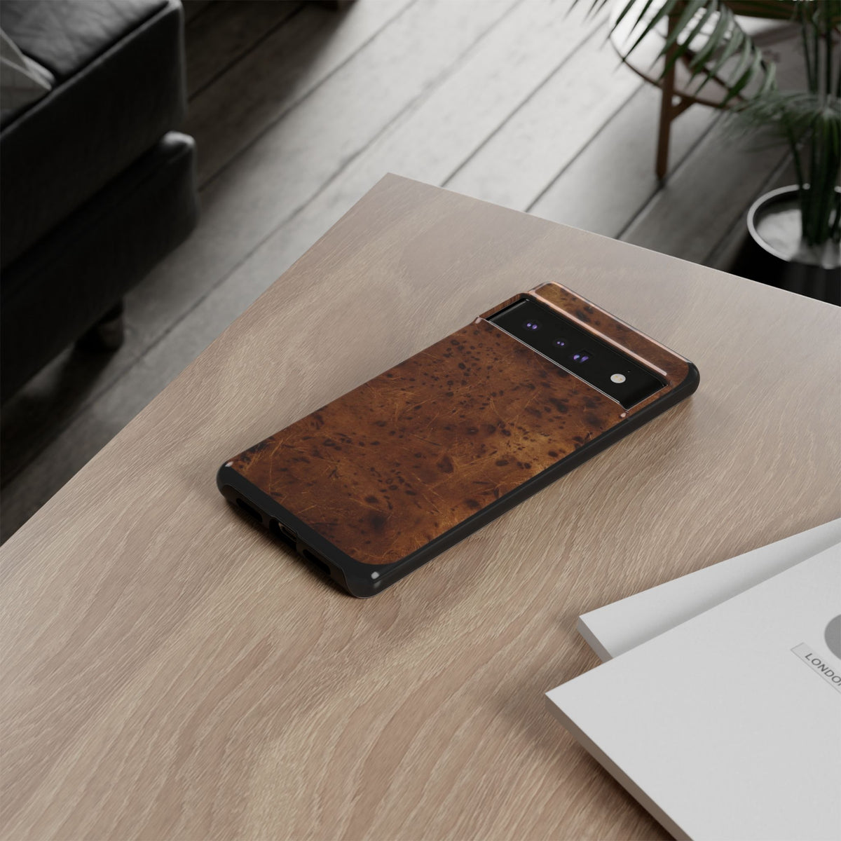 leather texture Tough Cases