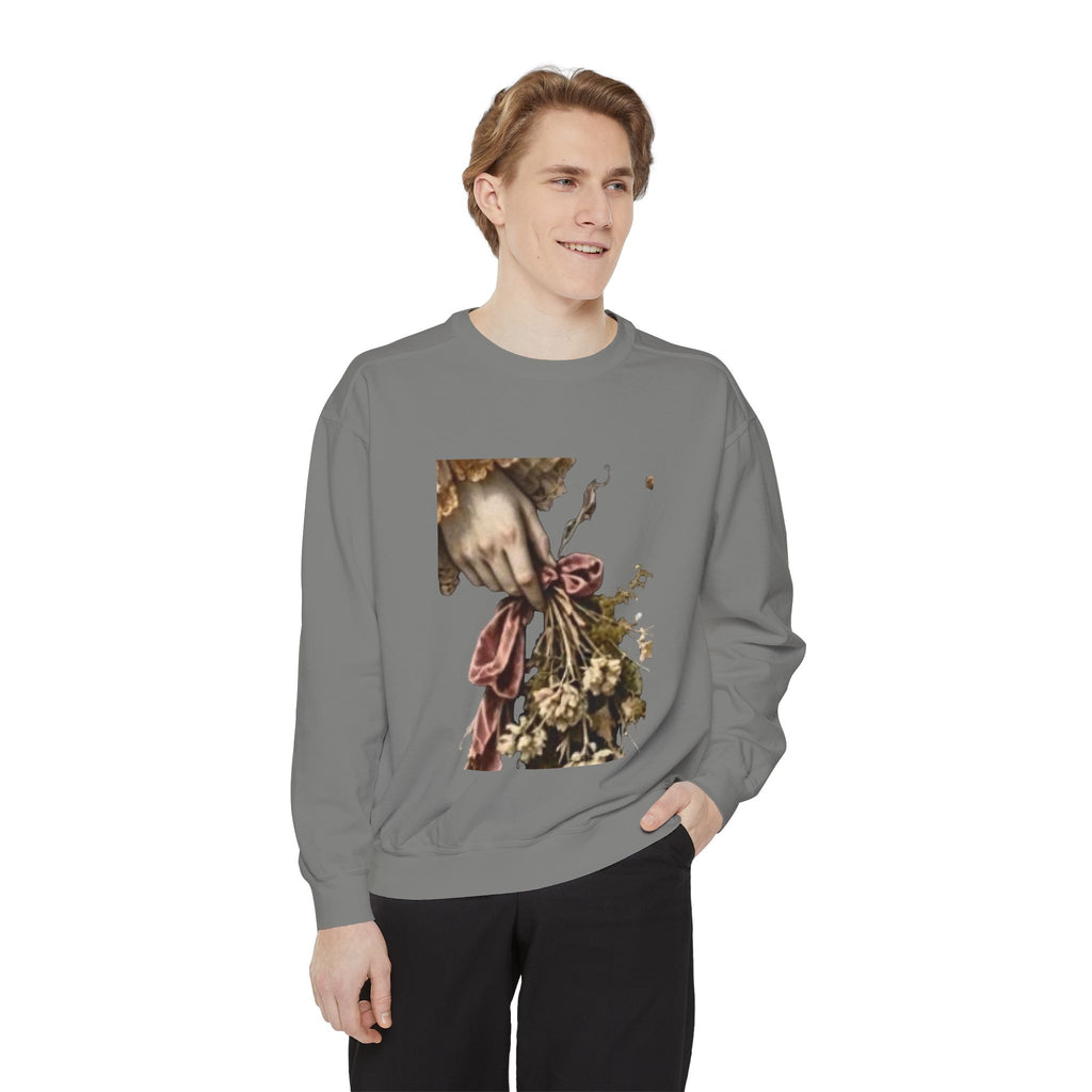 I Gave You Flowers Vintage Botanical Still Life Sweatshirt
